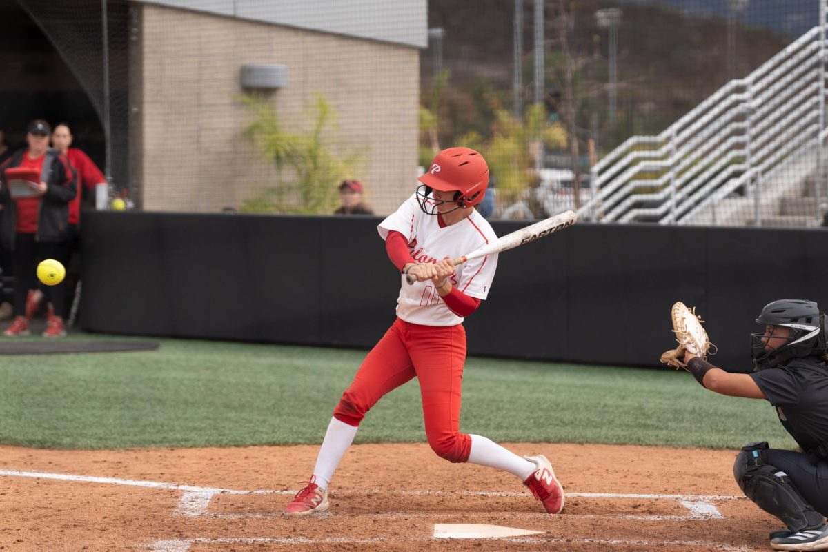 #11 Josephine Heuberger at bat.