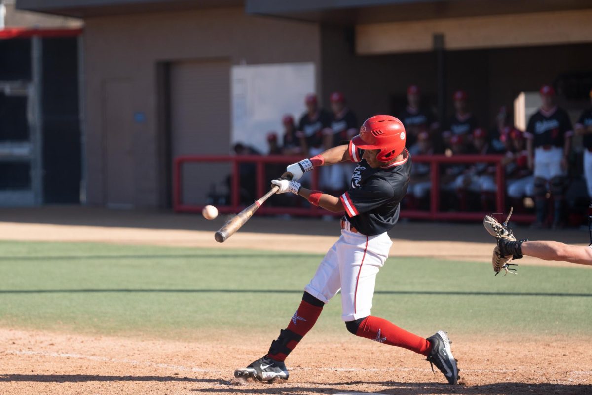 #1 Jordan Treadwell with a hit that resulted in a double.