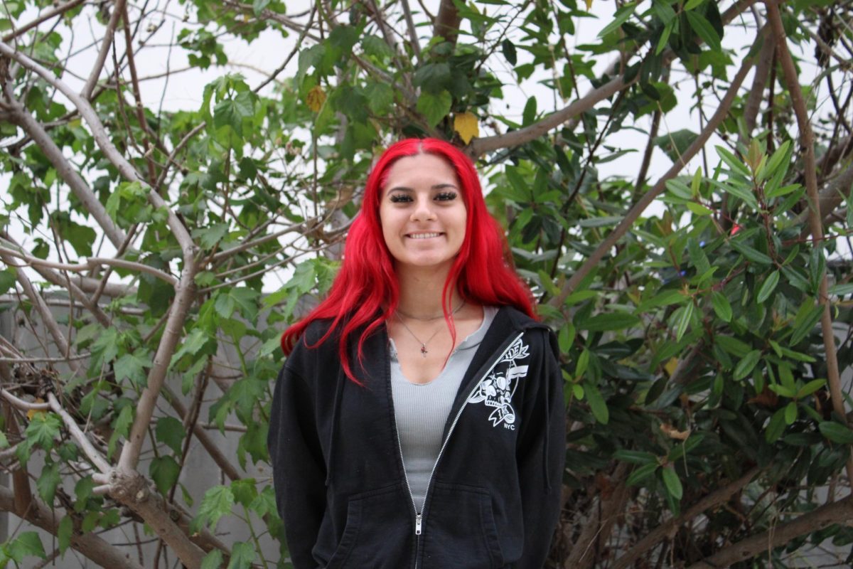 Palomar women's basketball player Kylee Trujillo posed in a feature photo.
