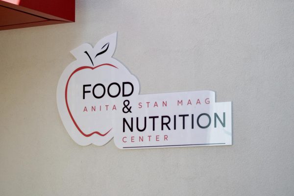 The sign reads Food and Nutrition Center