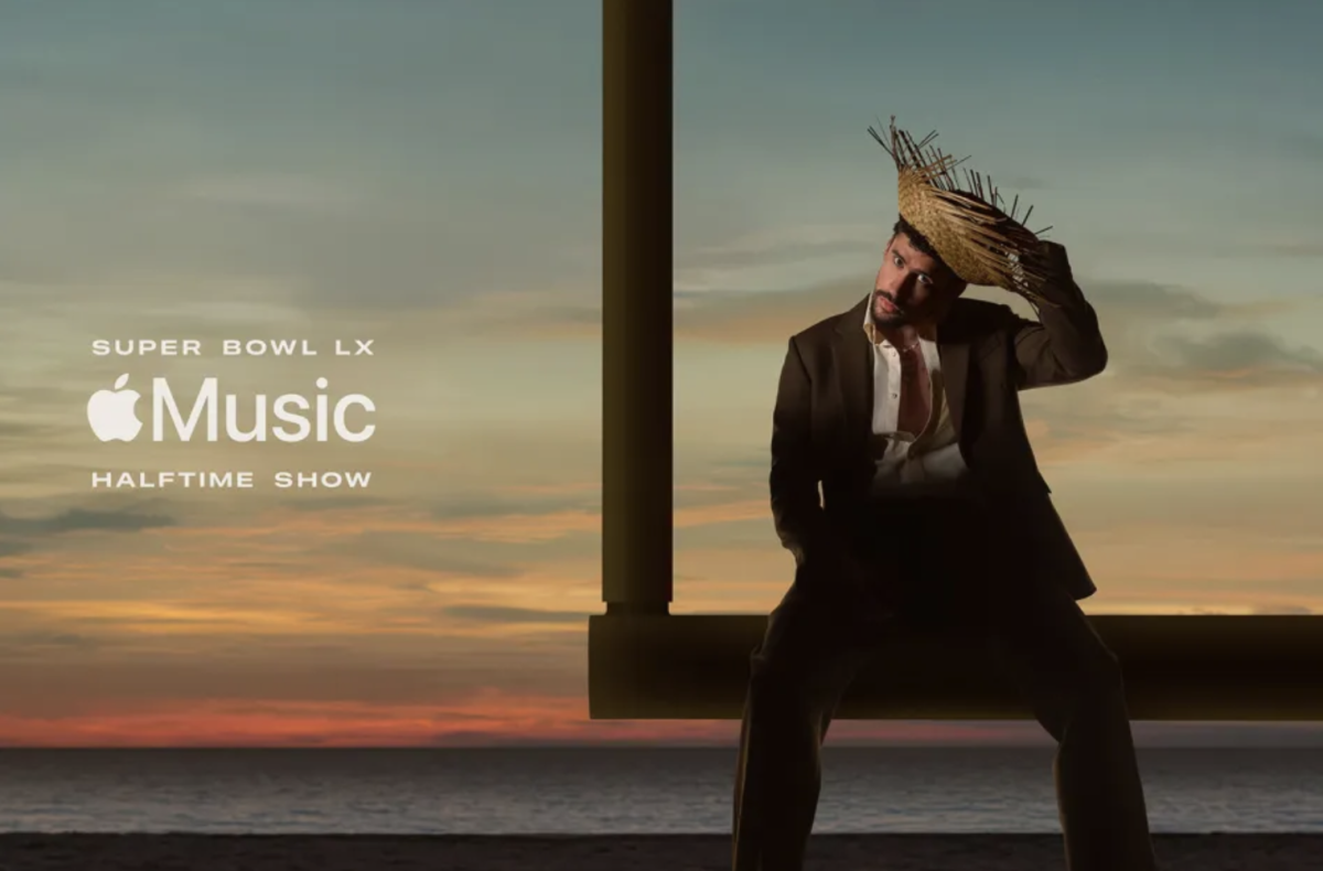 Imagen promocional para el show de medio tiempo del Super Bowl de Bad Bunny. Crédito de la foto: NFL.