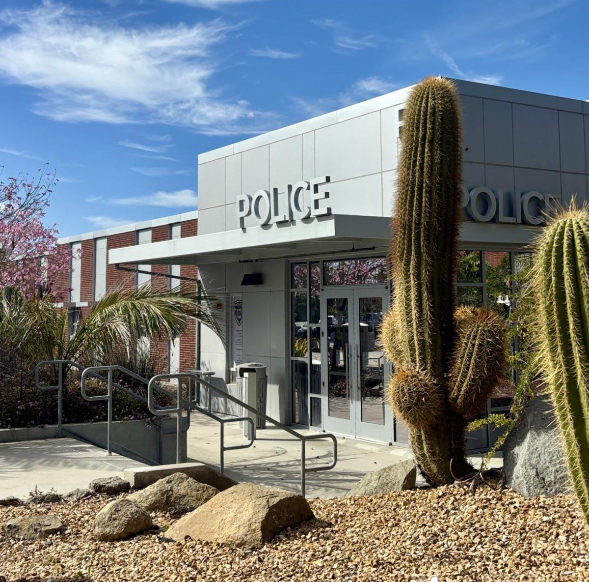 The Palomar College Police Station on the San Marcos campus on March 3, 2026.