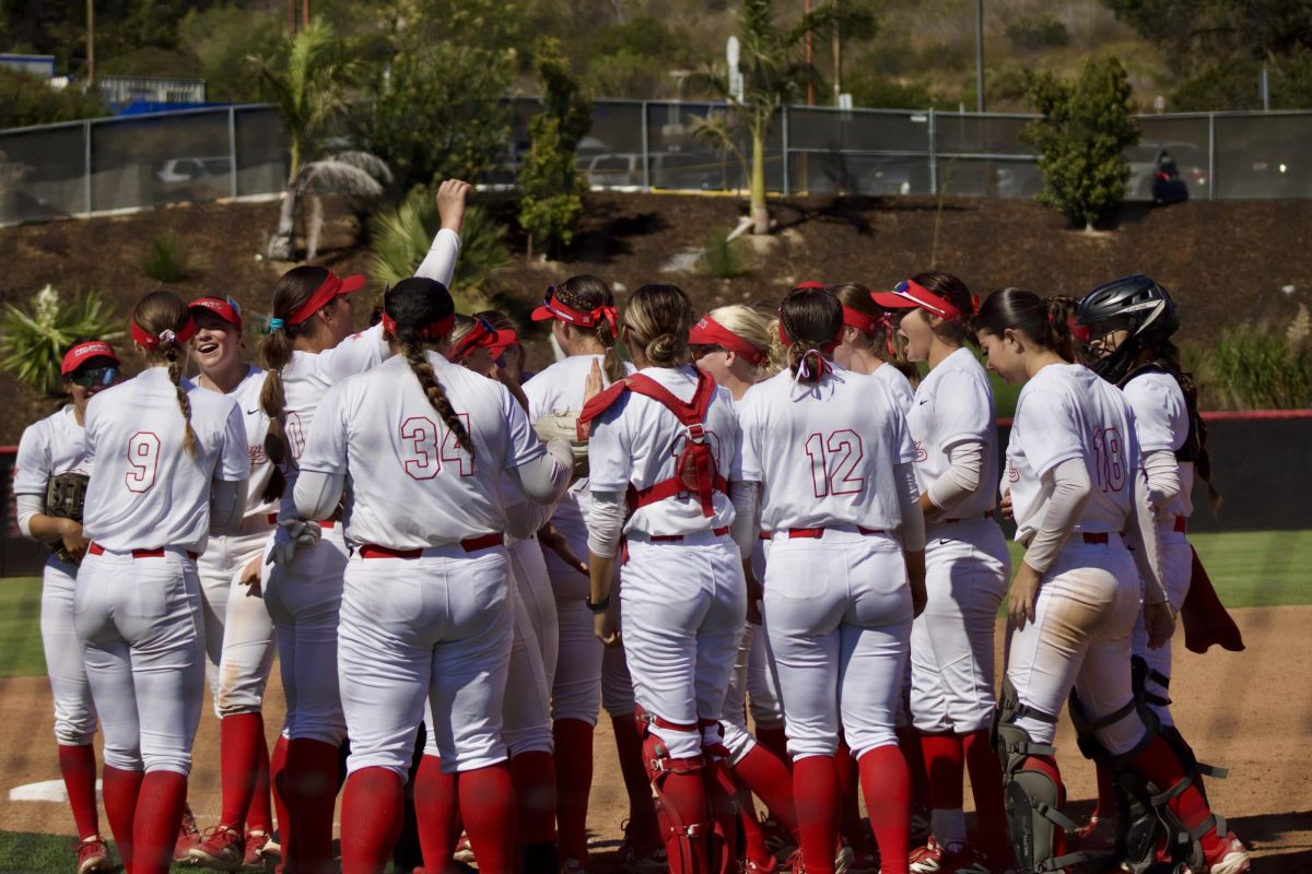 The women's softball team wins 8-4 against Antelope Valley on May 8, 2026.